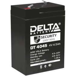 Аккумулятор Delta DT 4045, 4.5 А/ч