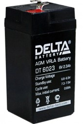 Аккумулятор Delta DT 6023, 2.3 А/ч