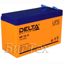Аккумулятор Delta HR 12-9 , 9 А/ч