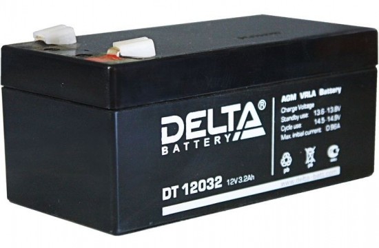 Аккумулятор Delta DT12032, 3.3 А/ч