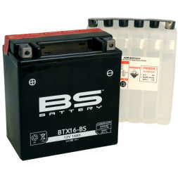 Мото аккумулятор BS BTX16-BS 14 Ач (YTX16-BS)