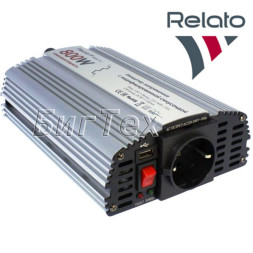 Автомобильный инвертор Relato MS800, 24/220V, 800Вт