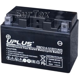 Мото аккумулятор Uplus EBZ12-4-1 AGM 11 Ач (YTZ12S)