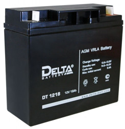 Аккумулятор Delta DT 1218, 18 А/ч