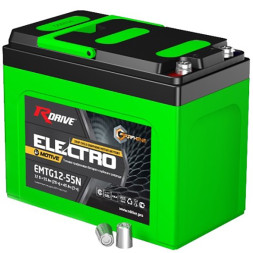 Аккумулятор тяговый RDrive Electro EMTG12-55N, 55 Ач гелевый