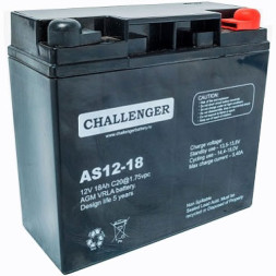 Аккумулятор Challenger AS12-18, 18 А/ч