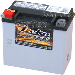 Мото аккумулятор Deka ETX16, 19Ач (YB16-B, Y60-N24)