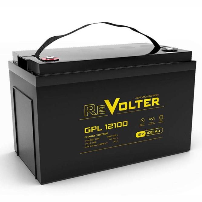 Аккумулятор REVOLTER GPL 12100 100Ah