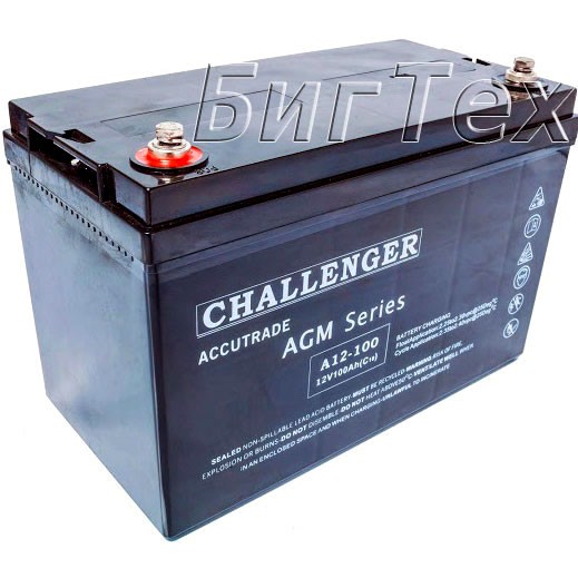 Аккумулятор Challenger A12-75, 80 А/ч