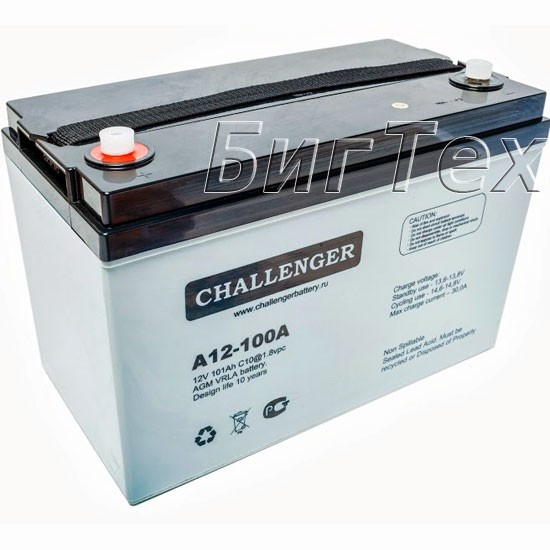 Аккумулятор Challenger A12-100, 106 Ач