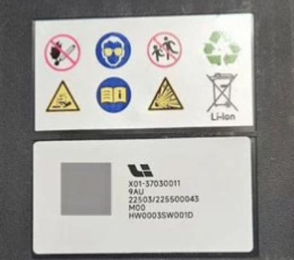 Аккумулятор автомобильный Li Auto для Lixiang L6 L7 L8 L9 X01-37030011