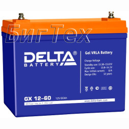 Аккумулятор Delta GX 12-60, 12V