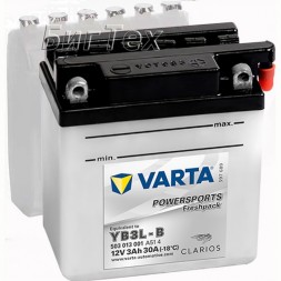 Мото аккумулятор Varta Powersports Freshpack YB3L-B 3 Ач