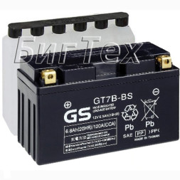 Мото аккумулятор GS GT7B-BS 6.8 Ач