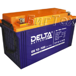 Аккумулятор Delta GX 12-100, 100 А/ч