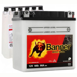 Мото аккумулятор BANNER BIKE Bull YB9-B (50914) 9Ач 90А