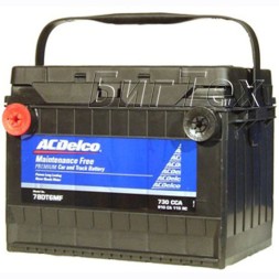 Аккумулятор автомобильный ACDelco 79-6MF (боковые клеммы)