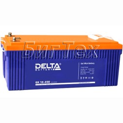 Аккумулятор Delta GX 12-230, 12V