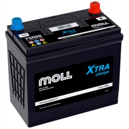 Аккумулятор автомобильный MOLL XTRA charge B24R 50Ah (75050)
