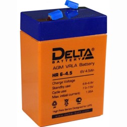 Аккумулятор Delta HR 6-4.5, 4,5 А/ч