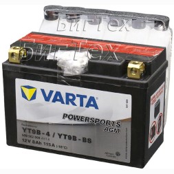 Мото аккумулятор VARTA Powersports AGM YT9B-BS 8 Ач