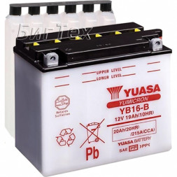 Мото аккумулятор YUASA YB16-B 20 Ач