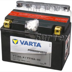Мото аккумулятор VARTA Powersports AGM YT12A-BS 11 Ач