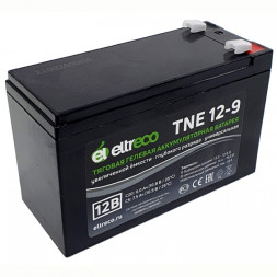 Аккумулятор тяговый Eltreco TNE12-9, 9Ah гелевый