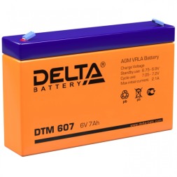 Аккумулятор Delta DTM 607, 7 Ач