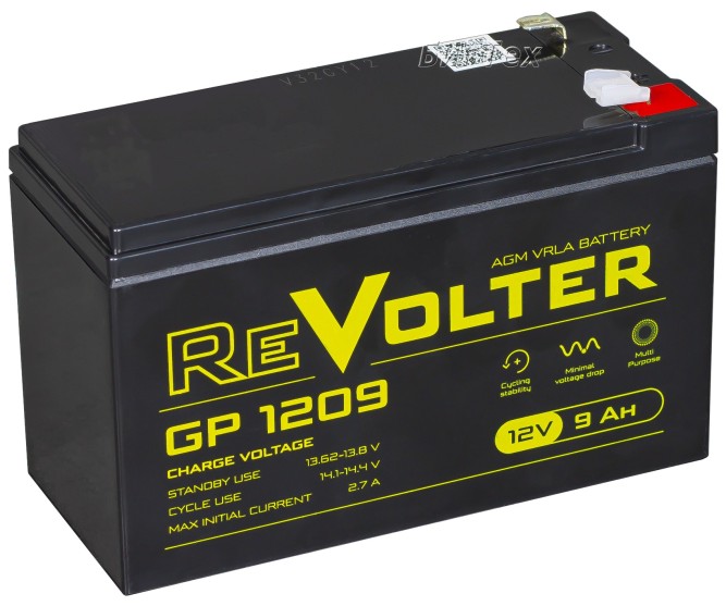 Аккумулятор REVOLTER GP 1209 9Ач 1207