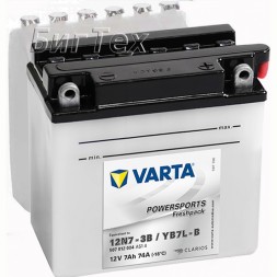 Мото аккумулятор Varta Powersports Freshpack YB7L-B 7 Ач (12N7-3B)
