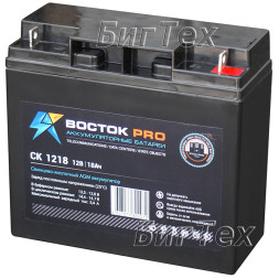 Аккумулятор ВОСТОК PRO CK1218, 18 Ач