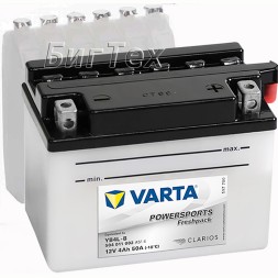 Мото аккумулятор Varta Powersports Freshpack YB4L-B 4 Ач