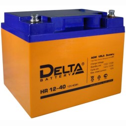 Аккумулятор Delta HR 12-40, 45 А/ч