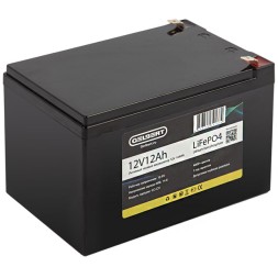 Аккумулятор литиевый тяговый GELBERT LiFePO4 12Ah 12V