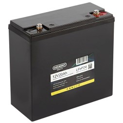 Аккумулятор литиевый тяговый GELBERT LiFePO4 20Ah 12V