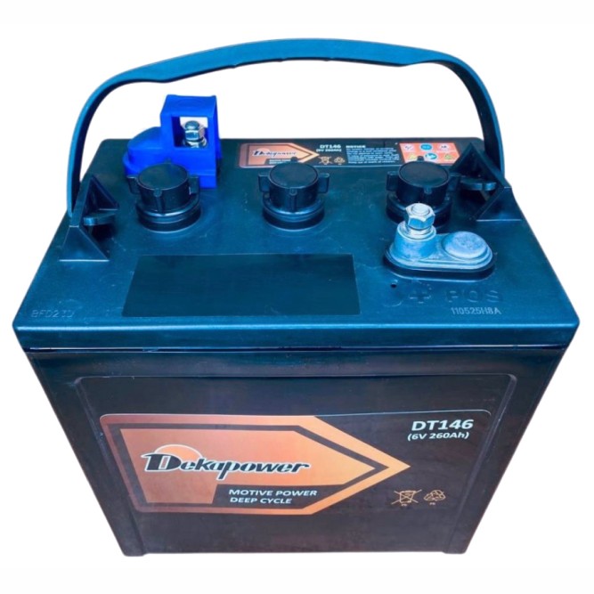 Аккумулятор тяговый DekaPower DT146 260 Ач (6 Вольт)  