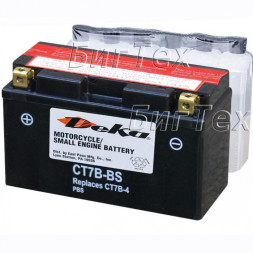 Мото аккумулятор Deka CT7B-BS, 7Ач