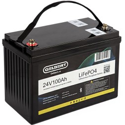 Аккумулятор литиевый тяговый GELBERT LiFePO4 100Ah 24V