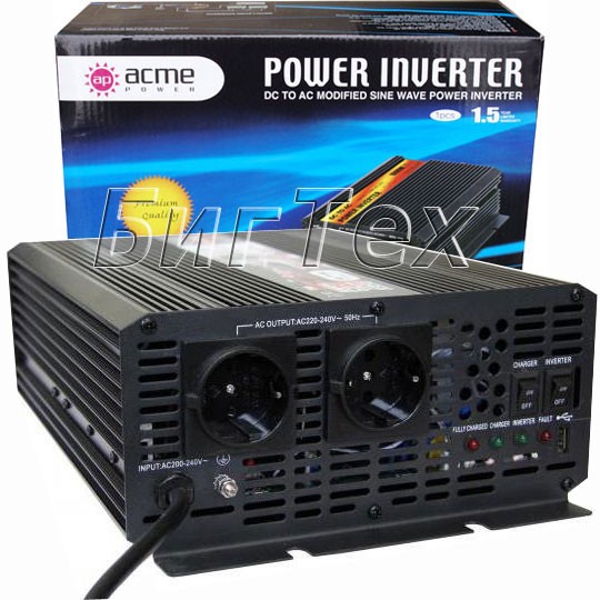 Авто инвертор AcmePower AP-DS4000, 24-220 В