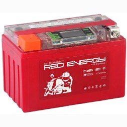 Мото аккумулятор Red Energy DS 1211, 11 Ач (YTZ12S-BS, YTZ14S-BS)