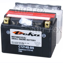 Мото аккумулятор Deka CTZ14S-BS, 11,2Ач