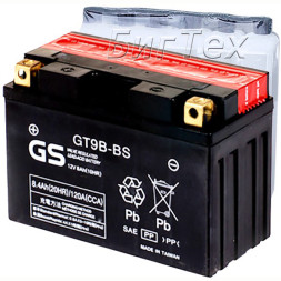 Мото аккумулятор GS GT9B-BS 8.4 Ач