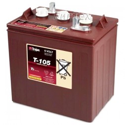 Аккумулятор тяговый Trojan T-105, 225 А/ч (6 Вольт)