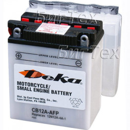 Мото аккумулятор Deka CB12A-A, 12 А/ч