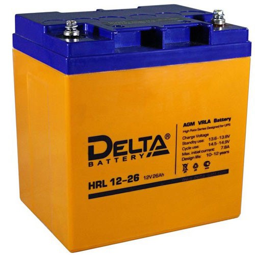 Аккумулятор Delta HRL 12-26, 28 А/ч