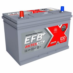 Аккумулятор автомобильный АКТЕХ EFB ASIA 125D31R 100Ah 930A
