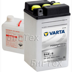 Мото аккумулятор Varta Powersports Freshpack B49-6, 8Ач (6 Вольт)