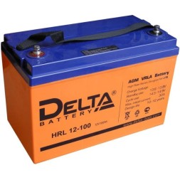 Аккумулятор Delta HRL 12-100, 100 А/ч