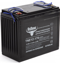 Аккумулятор тяговый RuTrike TNE 12-170, 170 Ah гелевый